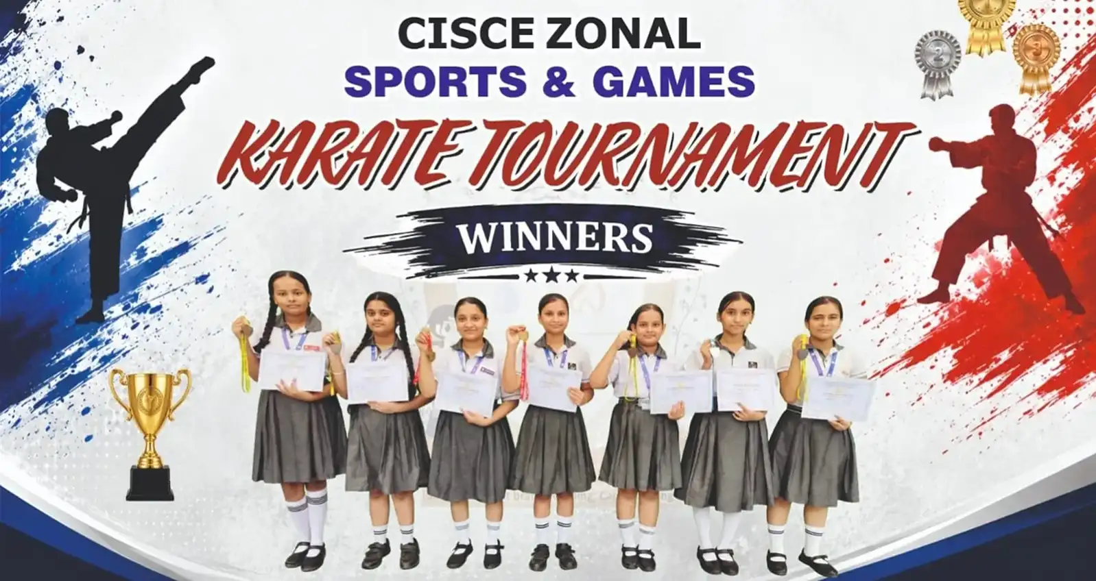 DPS Karate Tournament Girls